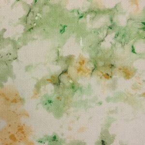 Фоновая канва-14 24×24см зеленый-желтый мрамор