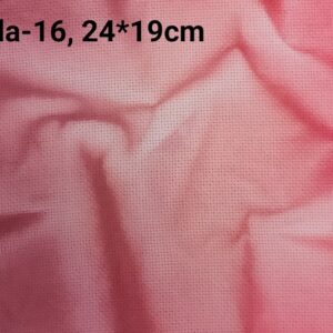 Фоновая канва Aida-16 24×19см розовый-коралловый