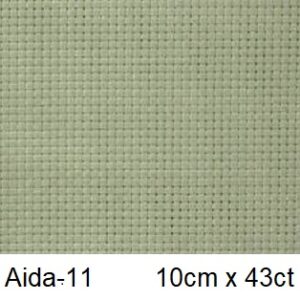 Канва Aida-11 713-серый 39x45cм