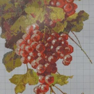 Схема для вышивки ДK-276 “Красный виноград” 150×230 кр.