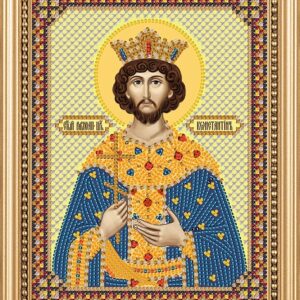 Вышивка бисером С6123 Св. Царь Константин 13x17cм