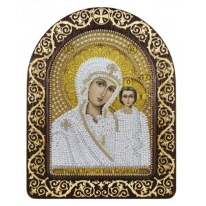 Икона бисер CH5002 Богородица Казанская 9,7×13,5см