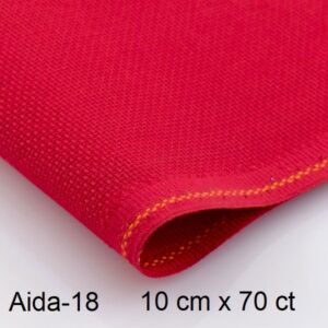 Канва Aida-18 954-красный