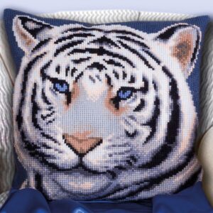 Вышивка крестиком подушка PD-1507 “Тигр” 40×40 см