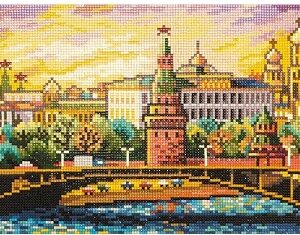 Алмазная мозаика ALVR-209 Москва 61×28 см