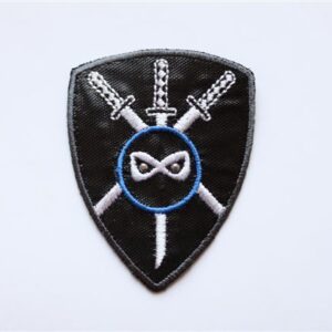 Термоэмблема 79A55934A герб “Ninja” 45х55мм