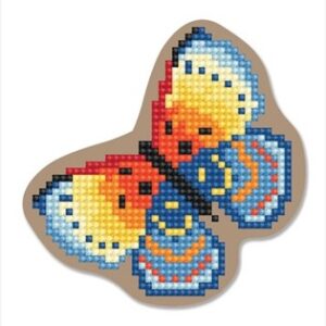 Вышивка крестиком EHW022 “Бабочка” 7,3×7,3cm