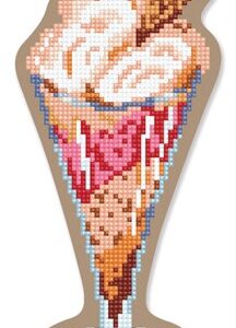 Вышивка крестиком EHW031 “Мороженое” 6,5x15cм