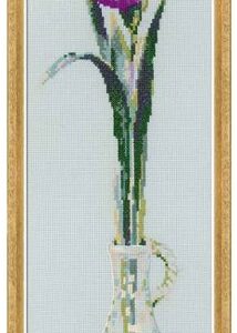 Вышивка крестиком 1374 «Король цветов» 15×20см