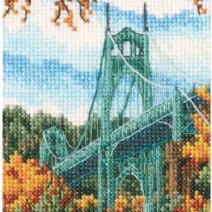 Вышивка крестиком C305 «Мост St.Johns» 9×13,5см
