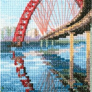 Вышивка крестиком C310 «Мост Picturesque» 9×13,5см