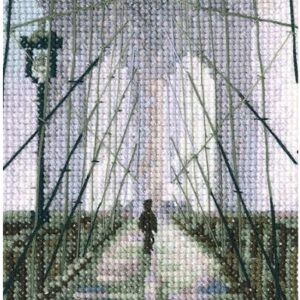 Вышивка крестиком C312 «Бруклинский мост» 9×13,5см РТО
