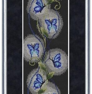 Вышивка крестиком НА-008 «Бабочки» 45×14см