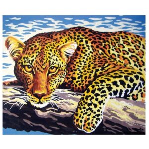 Вышивка крестиком 6254K “Леопард” 22×30см