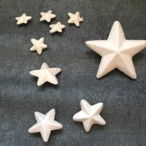 Звезды из пенопласта (выбор размера)