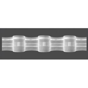 Шторная лента 5см/прозрачный арт.15.50.3/на крючки, выбор