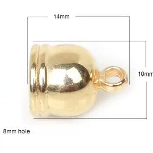 Концевик для украшений 10×14мм (выбор цвета)