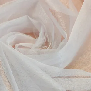 Ткань-вуаль “Enzo”, высота 295сm, цвет белый (50см)