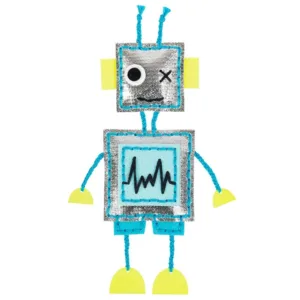 Шитье игрушки KD-0337, “Робот” 18×10см