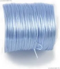 Резинка-спандекс арт.DSB, 1мм – 100м, 15-голубая