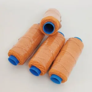 Эластичная нитка 25м, цвет 145-оранжевый