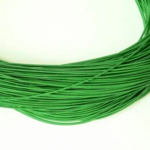 Канитель жесткая 1,0мм, цвет 454-ярко зеленый, 1г~25см.