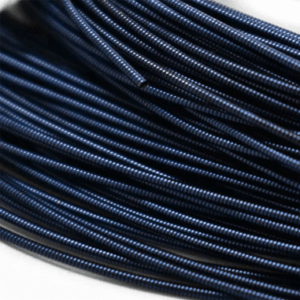 Канитель жесткая, цвет 8097-темно-синий (выбор толщины)