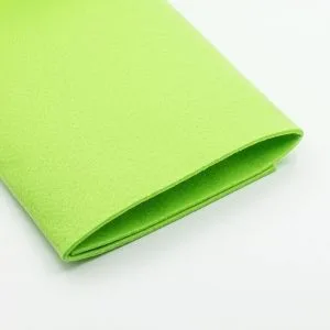 Фетр 1.5мм, размер 20x30cм, цвет 101-светло-зеленый