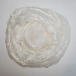 Волокно для валяния 25г, 100% вискоза, цвет: Белый