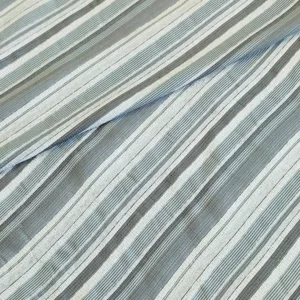 Мебельная ткань шенилл KR20252 серый полоска, 50см