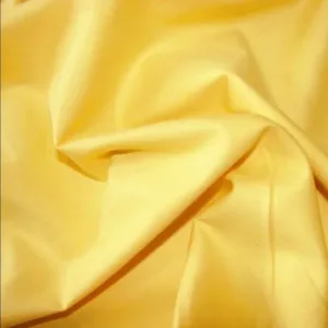 Ткань сатиновая Lootus 100%PES, ширина:150см св.желтый, 50см