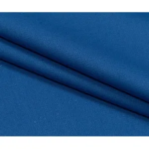 Саржевая ткань DR-01 ширина:150см яркий синий, 50см