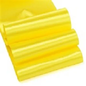 Атласная лента цвет: 640-желтый 1м, выбор