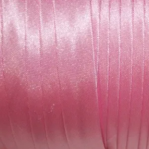 Косая бейка атласная, ширина 15мм, цвет: 028 (розовый)