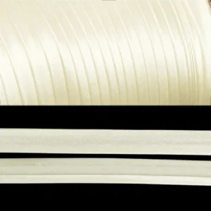 Косая бейка атласная, ширина 20мм, цвет: 900 (молочно-белый)