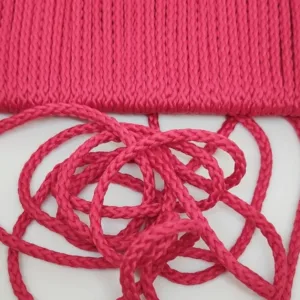 Шнур для одежды, толщина 5мм, цвет: 27 (темно-розовый)