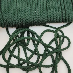 Шнур для одежды, толщина 5мм, цвет: 33 (темно-зеленый)