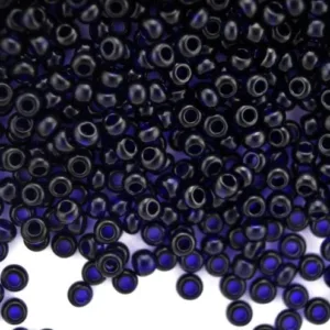 Preciosa №10 цвет: 30110-черно-синий прозрачный 10г, Чехия