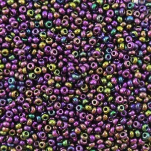 Preciosa №11 цвет: 59195-фиолетовый АВ металлик непрозрачный 10г