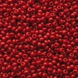 Preciosa №10 цвет: 93210-коричнево красный непрозрачный 10г, Чехия