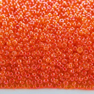 Preciosa №10 цвет: 96030-красновато оранжевый прозрачный 10г, Чехия