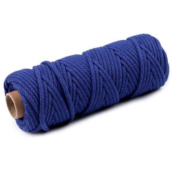 puuvilla nöör 5mm 13koobaltsinine 310209 Stoklasa krualee