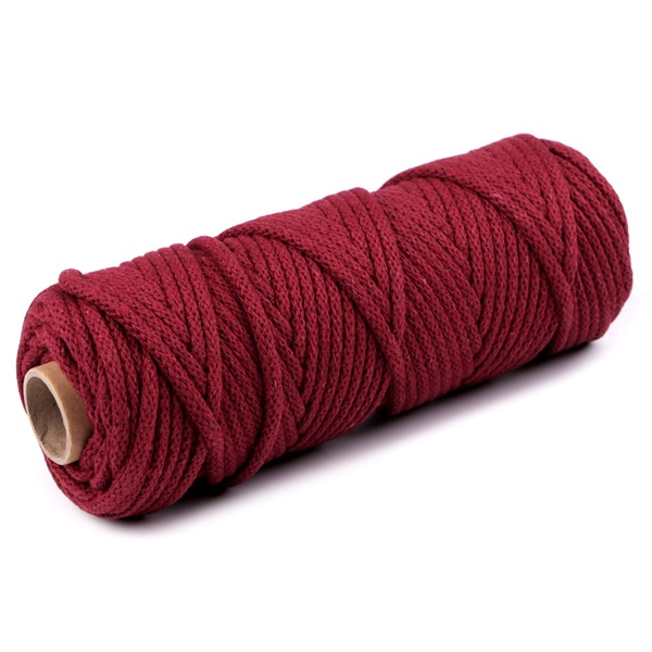 puuvilla nöör 5mm 18bordoo 310209 Stoklasa krualee