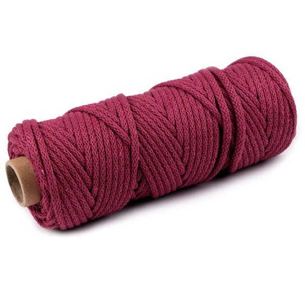 puuvilla nöör 5mm 25fuksia 310209 Stoklasa krualee