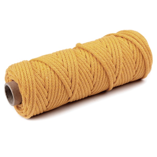 puuvilla nöör 5mm 30sinepi 310209 Stoklasa krualee