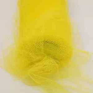 Лента из фатина, ширина 150мм, цвет: ярко-желтый (45)(50cм)