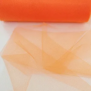 Лента из фатина, ширина 150мм, цвет: оранжевый (12)(50cм)