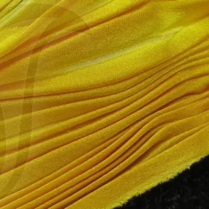 Шибори лента, 100%шёлк, цвет: темно-золотисто-жёлтый(66), длинна 20см, ширина ~10-15см