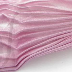 Шибори лента, 100%шёлк, цвет: светлый старо-розовый-белый (96), длинна 20см, ширина ~10-15см