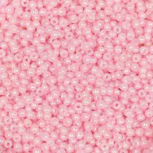 Preciosa №10 цвет: 37175-розовый перламутровый непрозрачный 10г, Чехия